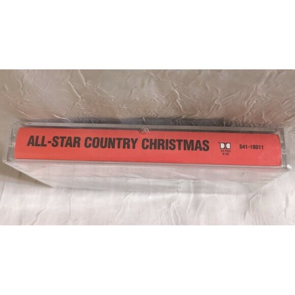 90s Cassette Country Christmas Tape Tanya Tucker Randy Travis All Star Retro NEW - Picture 3 of 8
